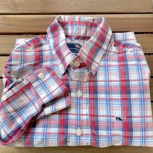 Vineyard Vines youth boys long sleeve button down